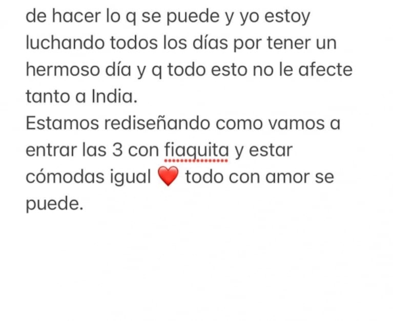 Maypi Delgado se separó a un mes de anunciar que va a ser mamá: "Era el gran sueño de mi vida, pero no el suyo"