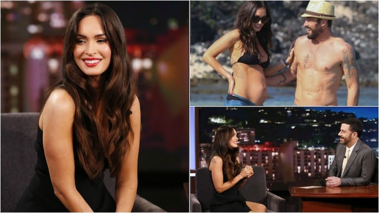 Megan Fox reveló que el hijo que espera le habla desde su vientre. Foto:  Web/ Ciudad.com