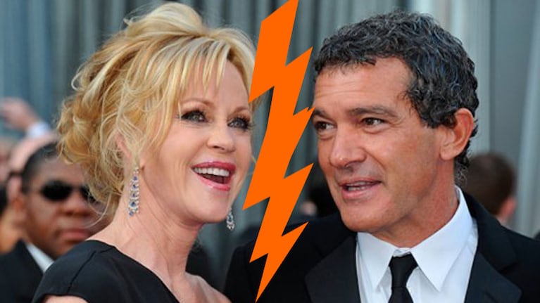 Melanie Griffith y Antonio Banderas acordaron los términos de su divorcio. Foto: Web