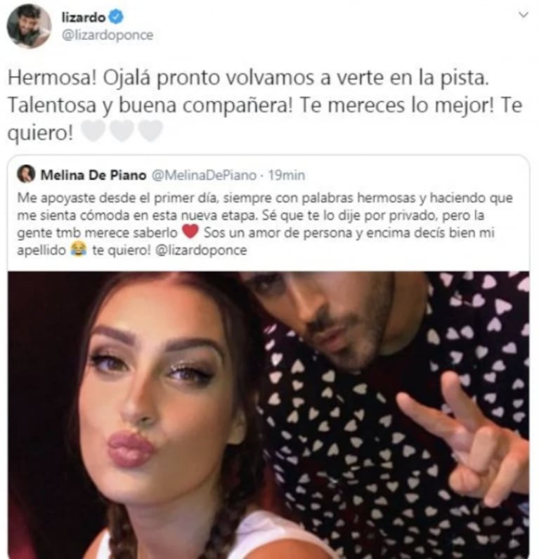 Melina De Piano habló de Lizardo Ponce, tras ser eliminada de Cantando 2020: "La gente merece saberlo"