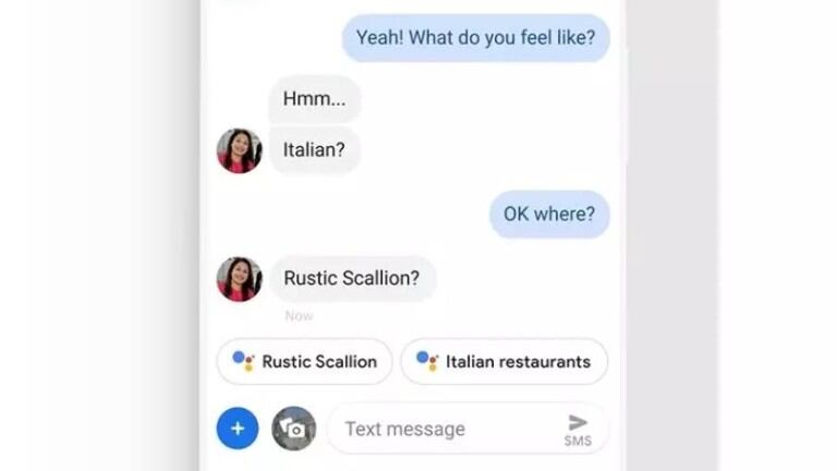 Mensajes de Google traduce las reacciones enviadas desde iMessage en su última beta