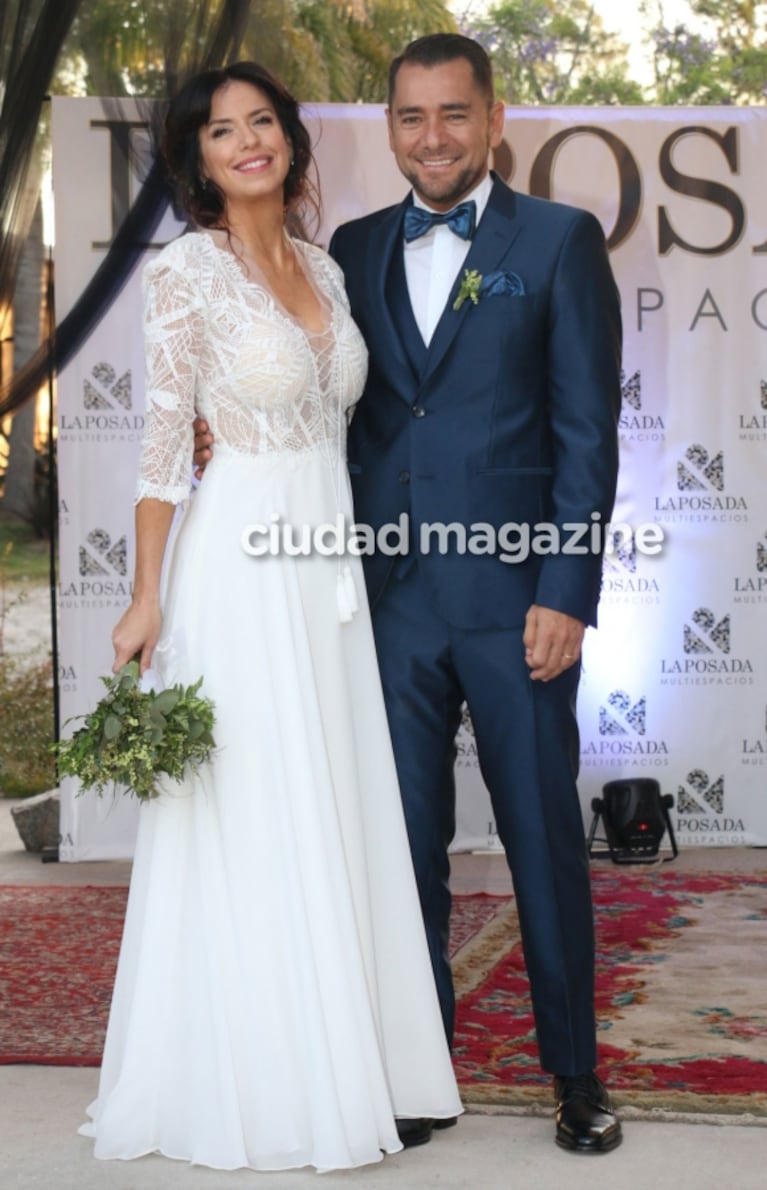 Mercedes Funes se casó con Cecilio Flematti: las imágenes de la boda súper romántica