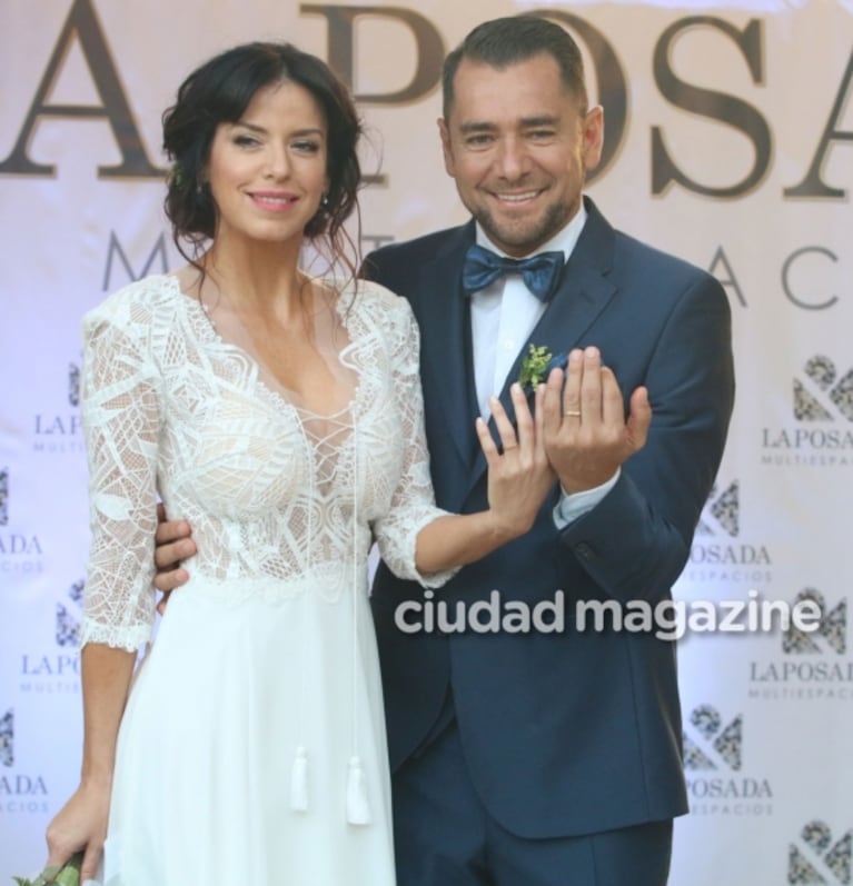 Mercedes Funes se casó con Cecilio Flematti: las imágenes de la boda súper romántica