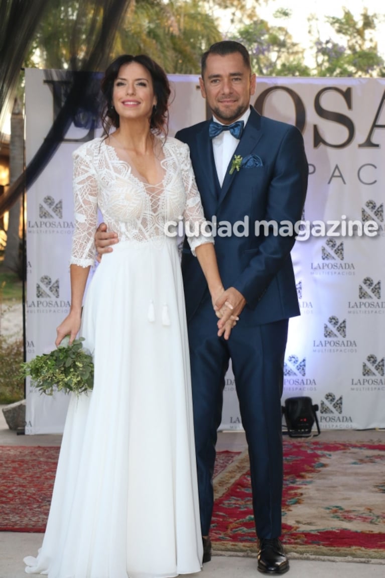 Mercedes Funes se casó con Cecilio Flematti: las imágenes de la boda súper romántica