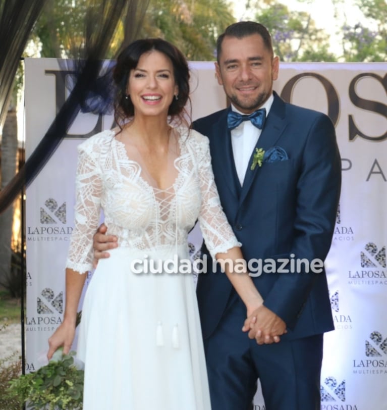 Mercedes Funes se casó con Cecilio Flematti: las imágenes de la boda súper romántica