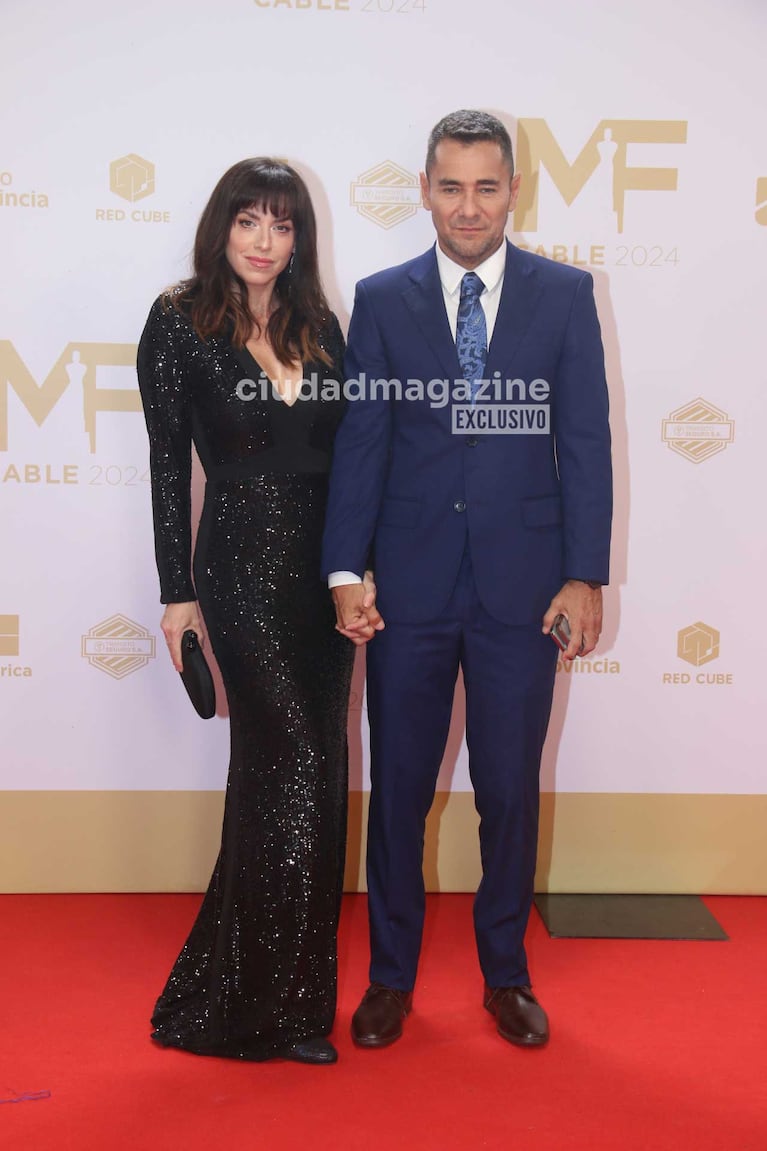 Mercedes Funes y su marido Cecilio Flematti  (Foto: Movilpress)