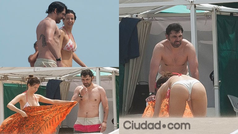 Mercedes Funes y su novio en Mardel: amor y lomazo en la playa 