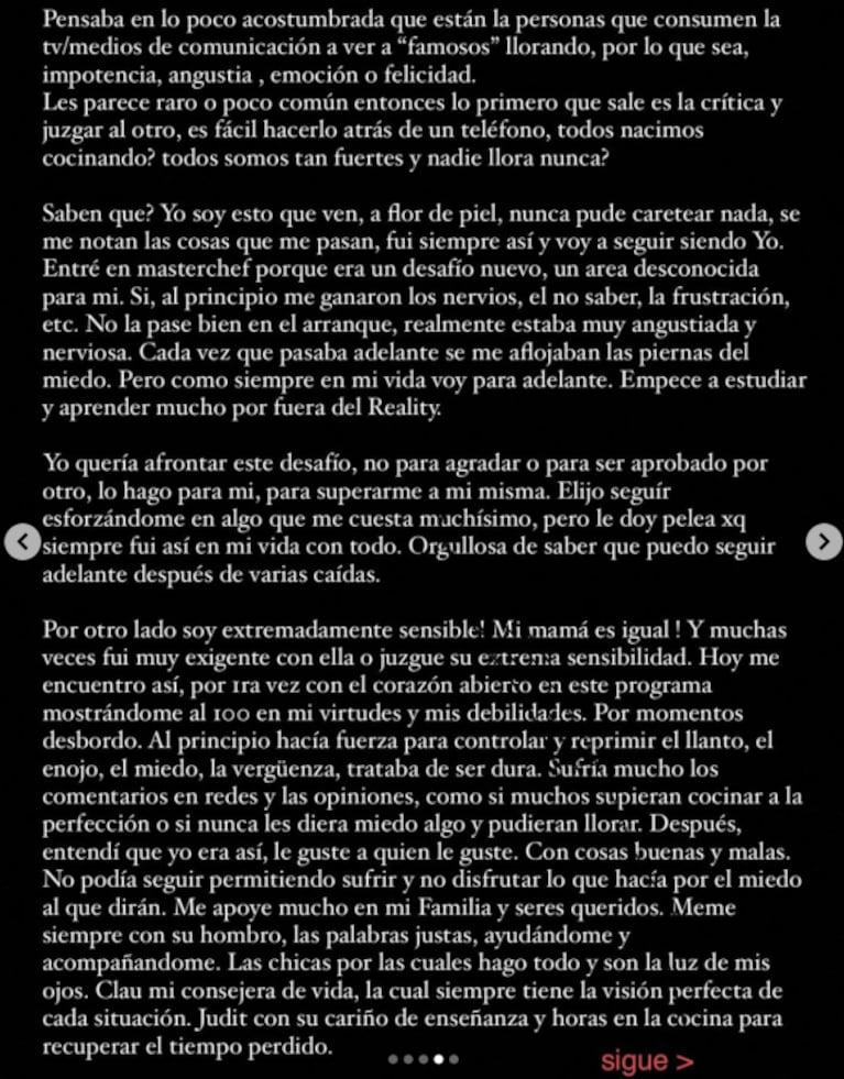 Mery del Cerro se cansó e hizo un fuerte descargo por las críticas que recibe: "Para muchos soy la llorona"