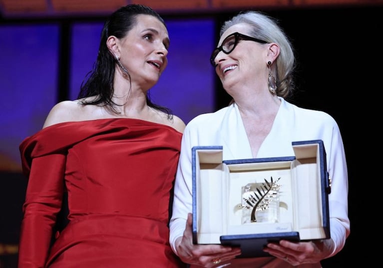 Meryl Streep en Cannes: “Este premio es único en el mundo del cine y estoy muy honrada de recibirlo”