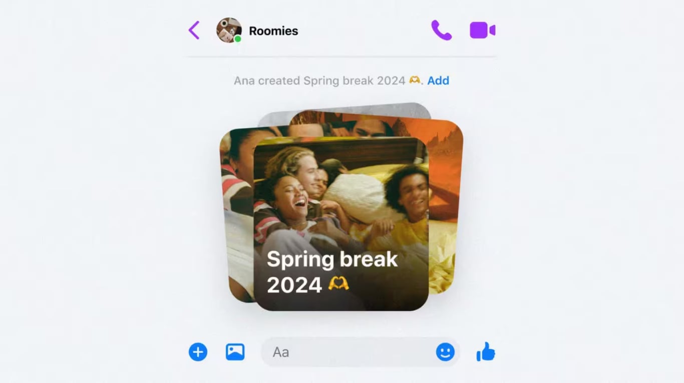 Messenger suma una opción que eleva al máximo la calidad de fotos al enviarlas