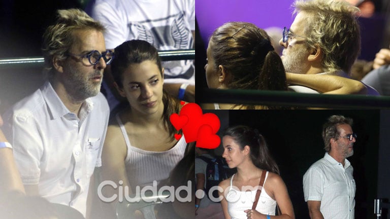 Mex Urtizberea, enamorado de su novia de 27 años (Fotos: Movilpress). 