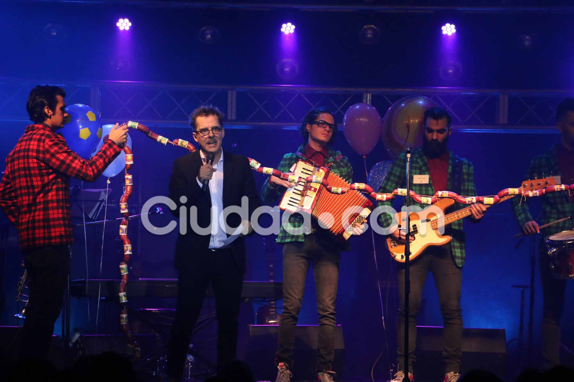 Mex Urtizberea presentó su nuevo disco (Foto: Movilpress)