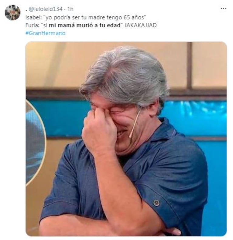 “Mi mamá murió a tu edad”: Furia descolocó a Isabel en Gran Hermano y generó cataratas de memes