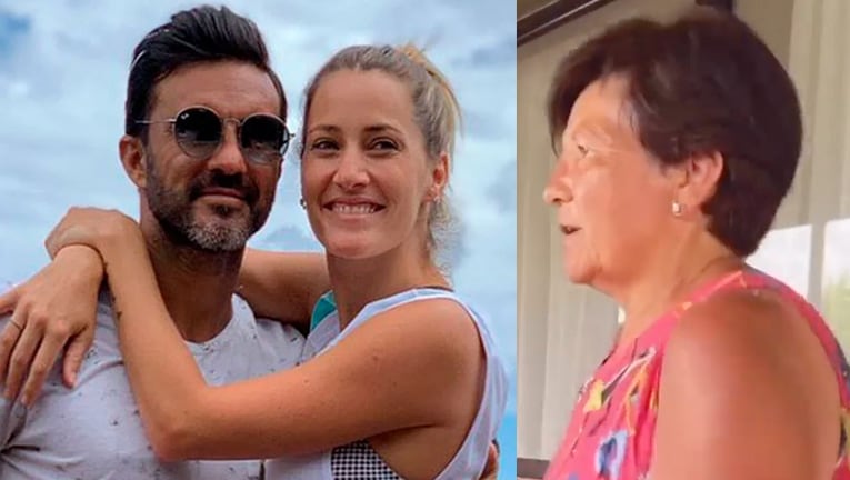 Mica Viciconte le dedicó a la mamá de Fabián Cubero un dulce mensaje.