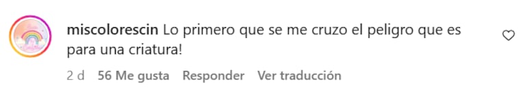 Mica Viciconte promocionó un canje con Luca Cubero y en las redes la fulminaron: “¡Qué peligro!”