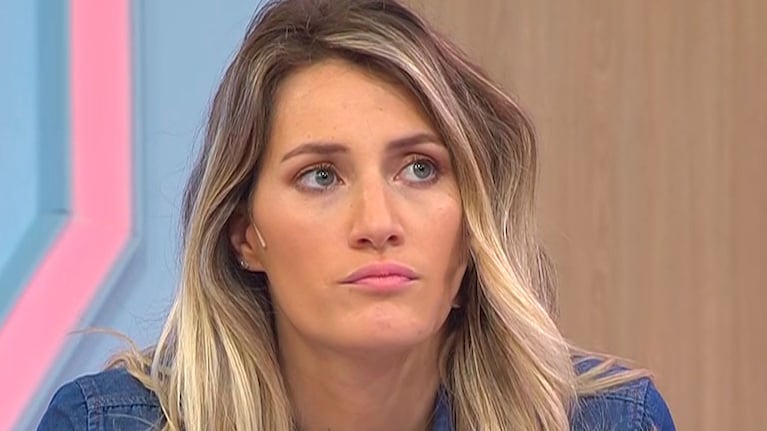 Mica Viciconte tuvo un doloroso accidente doméstico