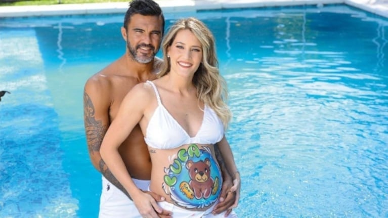 Mica Viciconte y Fabián Cubero: cómo nació la historia de amor de los papás de Luca