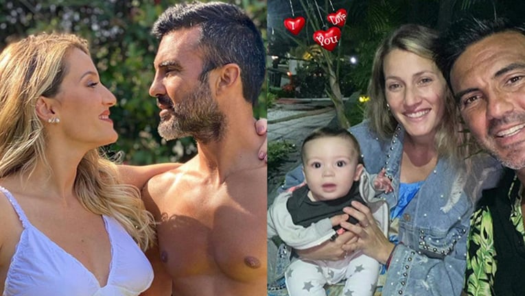 Mica Viciconte y Fabián Cubero compartieron la foto más tierna con su sobrinito.