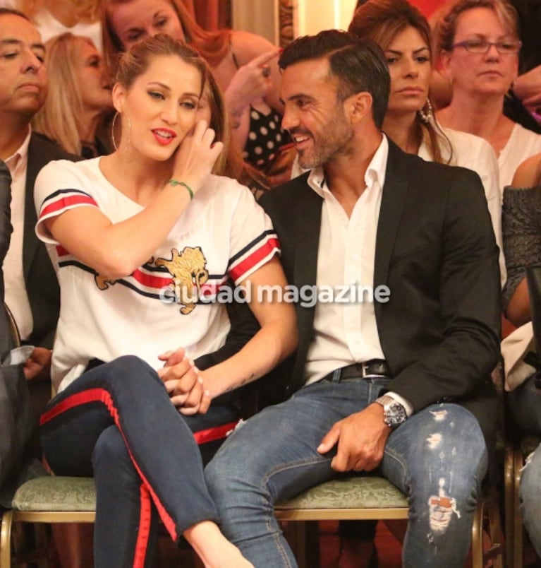 Mica Viciconte y Fabián Cubero, primera salida de "novios" oficial: puro mimo y glamour