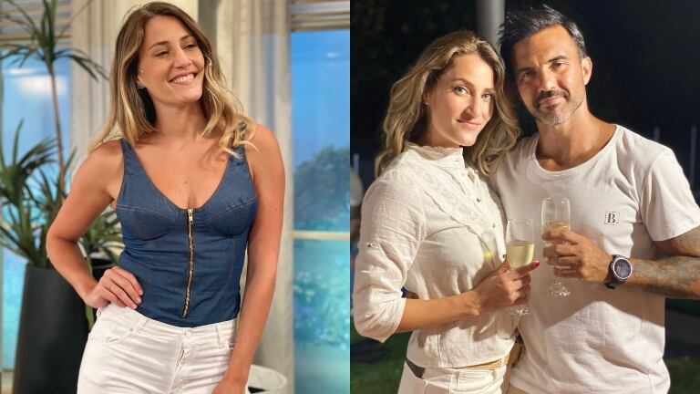 Mica Viciconte y sus deseos de ser mamá con Fabián Cubero (Fotos: Instagram)