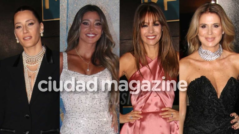 Mica Vicionte, Sol Pérez, Pampita y Flavia Palmiero mostraron sus diseños exclusivos (Fotos: Movilpress)