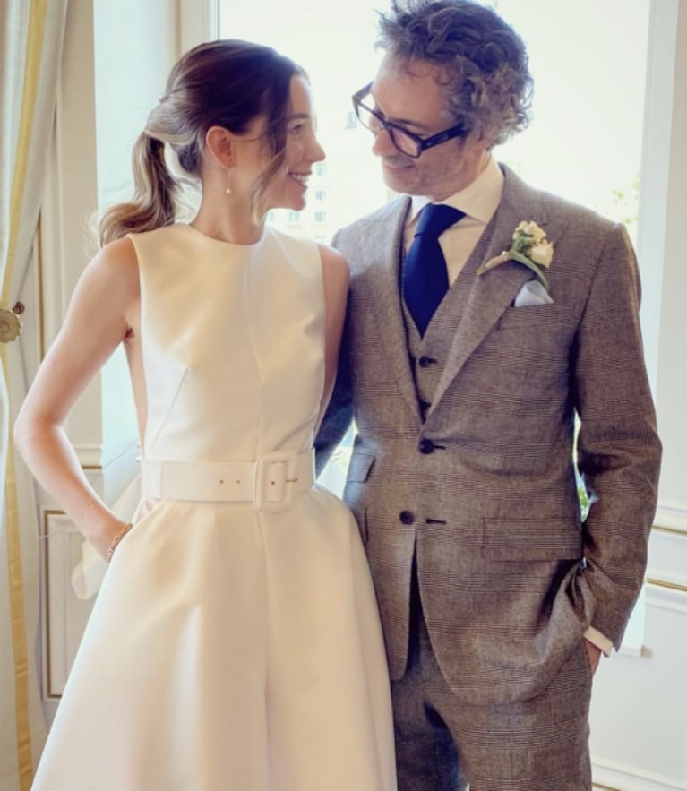 Micaela Breque se casó con el músico James Rhodes: "Absolutamente enamorada"