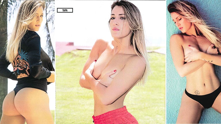 Micaela Viciconte, la diosa guerrera de Combate. (Foto: revista Hombre)