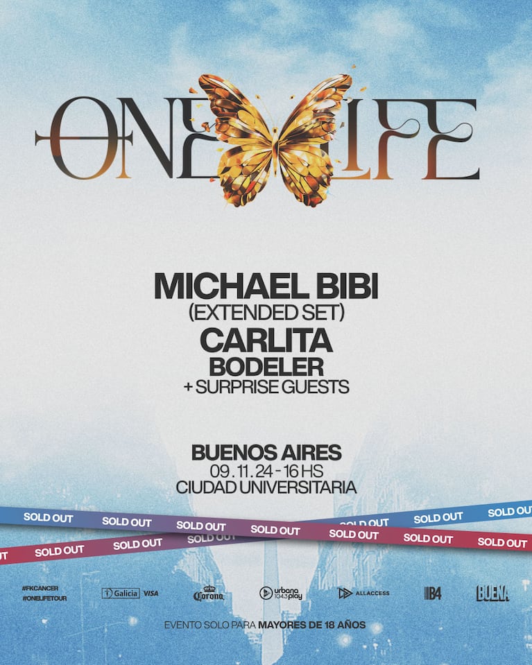 Michael Bibi: todo lo que hay que saber para disfrutar de One Life en Buenos Aires