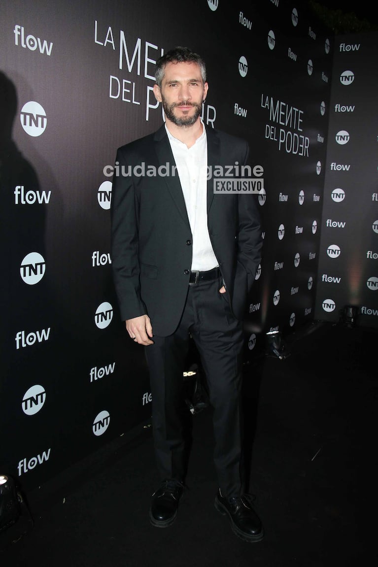 Michel Noher en el estreno de La Mente del Poder (Fotos: Movilpress).