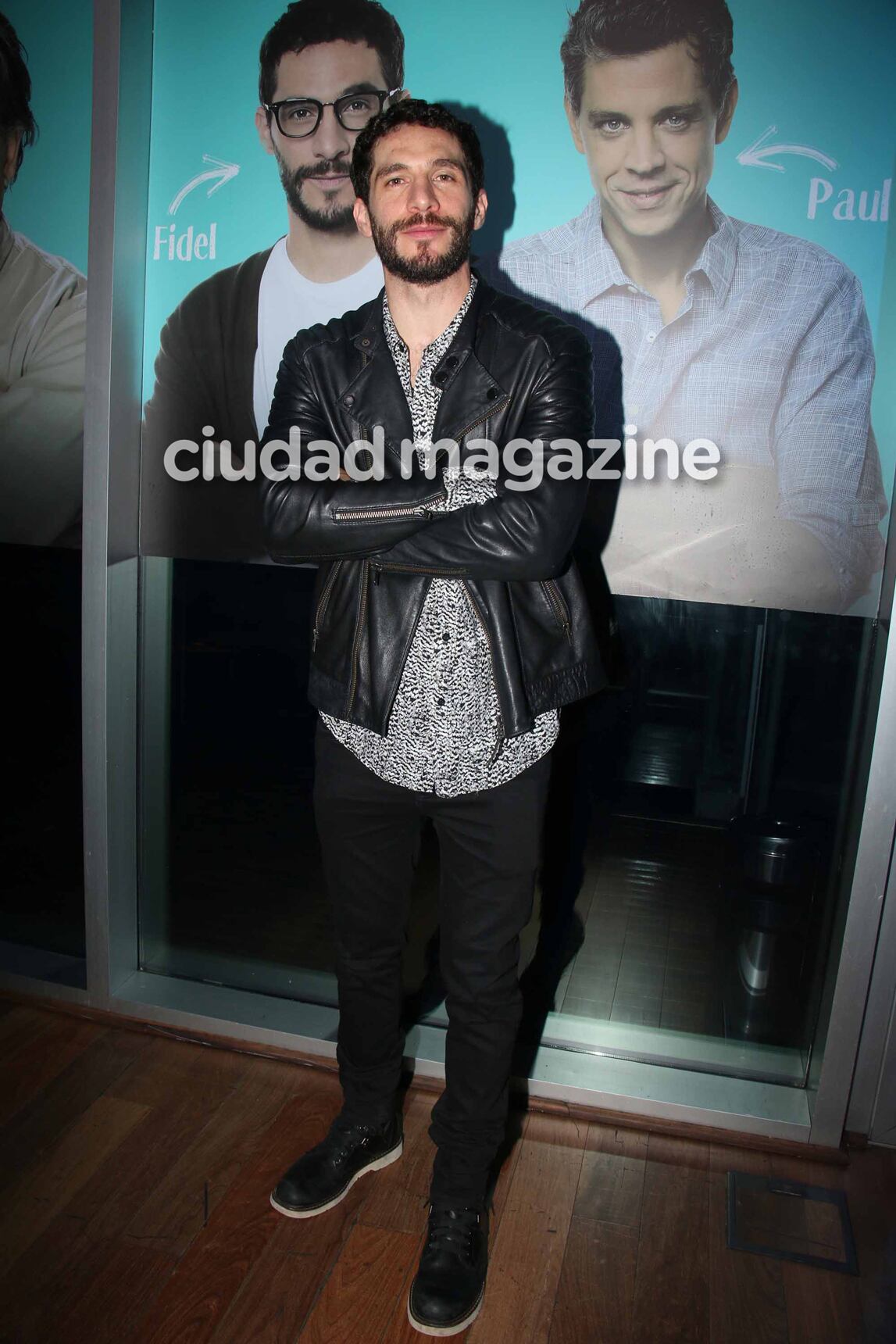 Michel Noher, en la presentación de 100 días para enamorarse. (Foto: Movilpress)