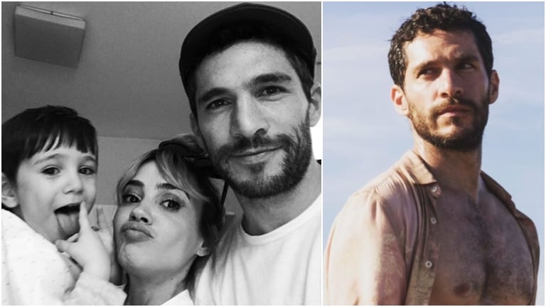 Michel Noher habló de su vínculo con Celeste Cid como padres separados (Fotos: Web e Instagram)