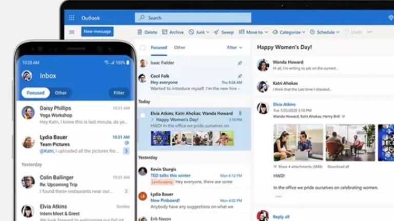 Microsoft soluciona una interrupción en el servicio de Outlook ocasionado por un cambio reciente