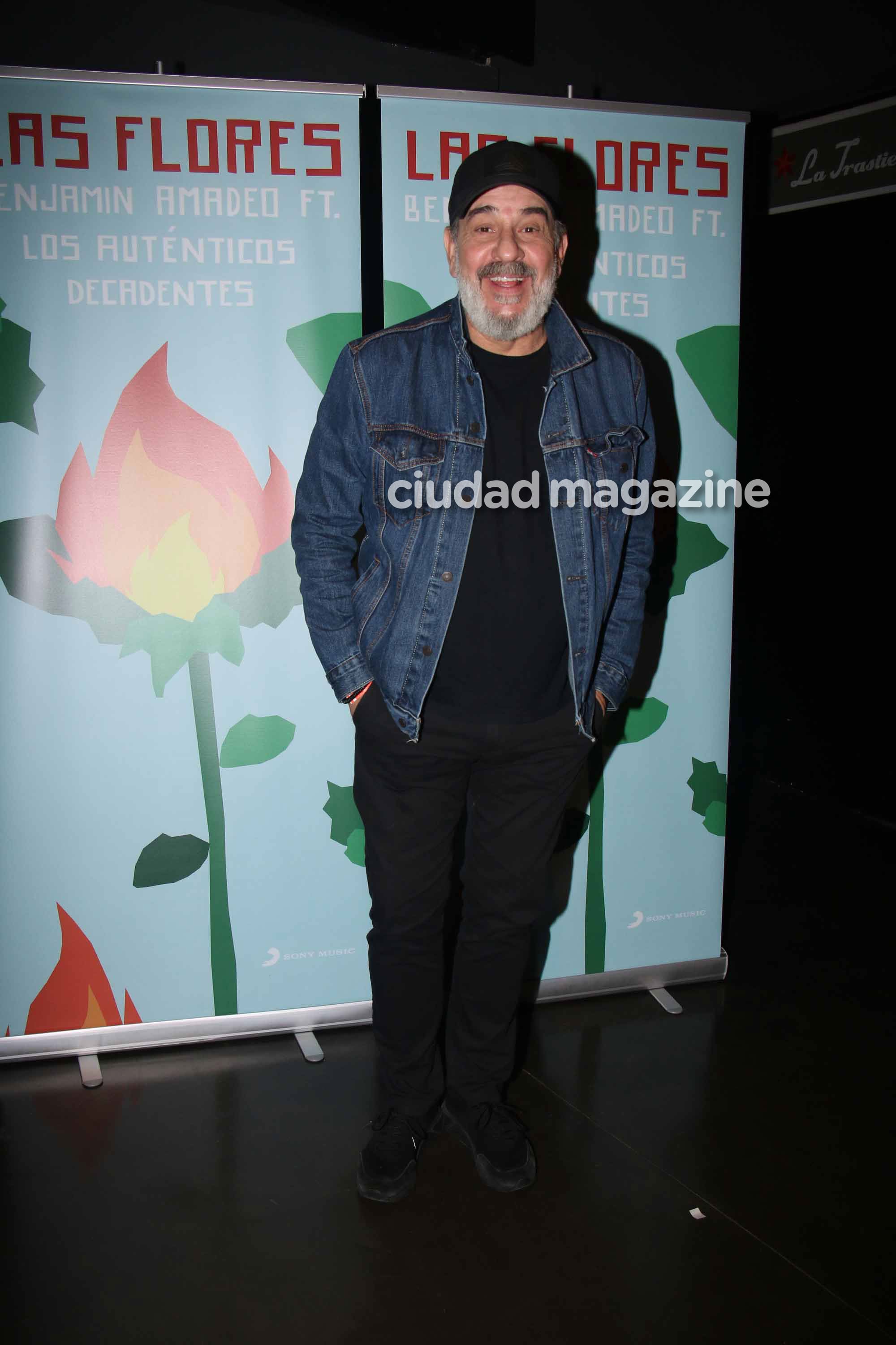  Miguel Ángel Rodríguez, en el show de Benjamín Amadeo en La Trastienda (Foto: Movilpress)