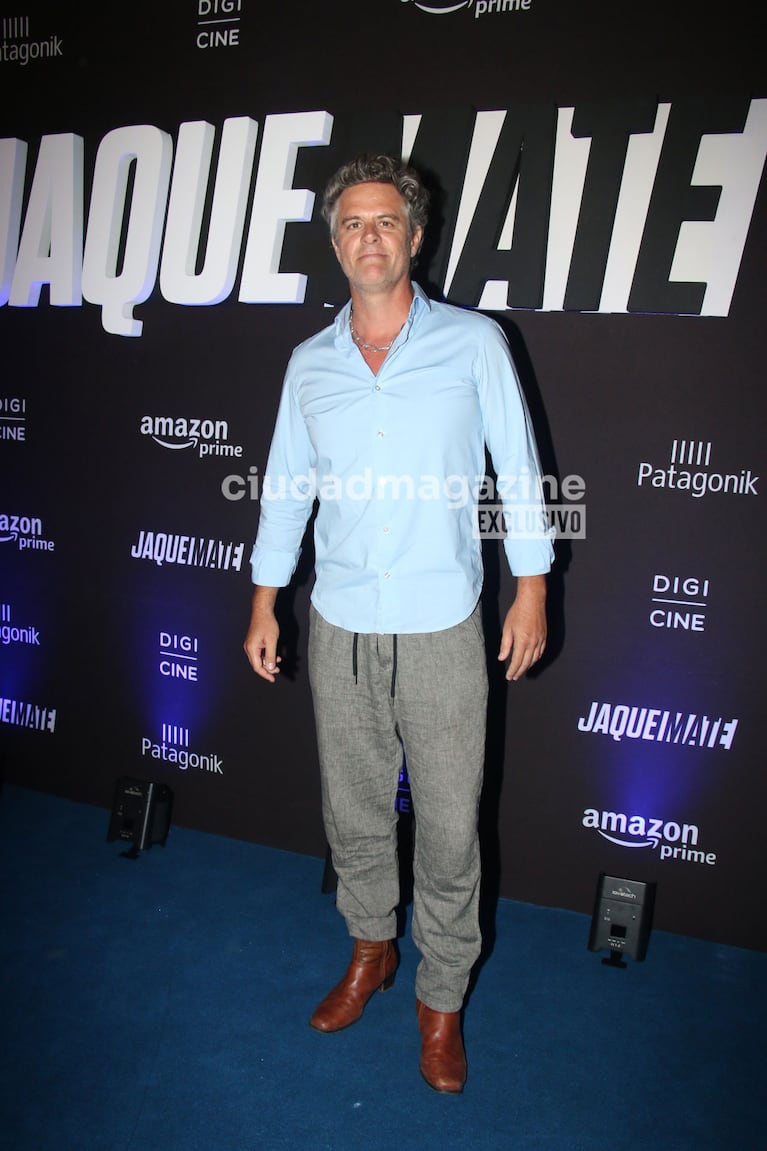 Mike Amigorena en el estreno de Jaque Mate (Foto: Movilpress).