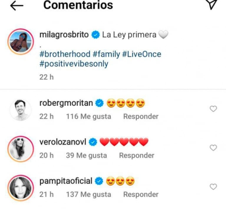 Milagros Brito, la ex de Roberto García Moritán, compartió tiernas fotos de sus hijos con Ana, la beba de Pampita