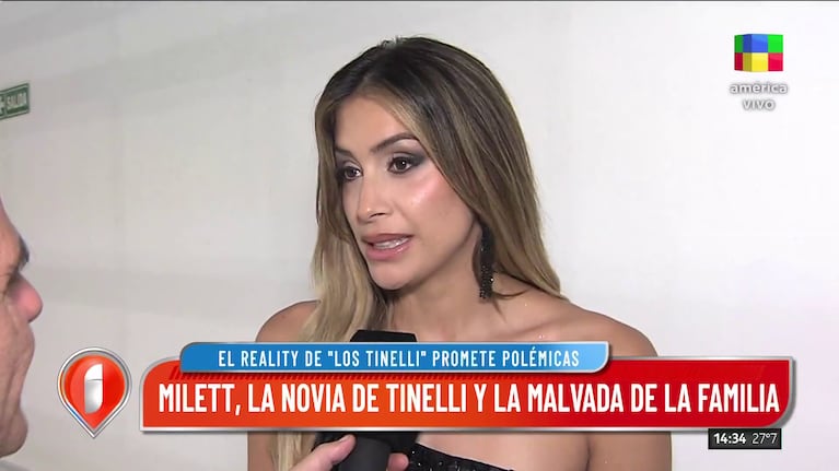 Milett Figueroa habló con Intrusos.