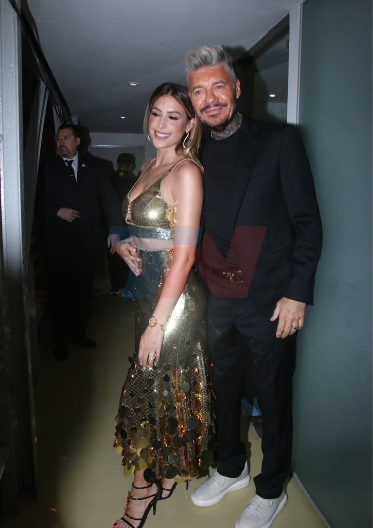 Milett Figueroa y Marcelo Tinelli en la primera noche del "Cantando 2024". (Foto: Movilpress)