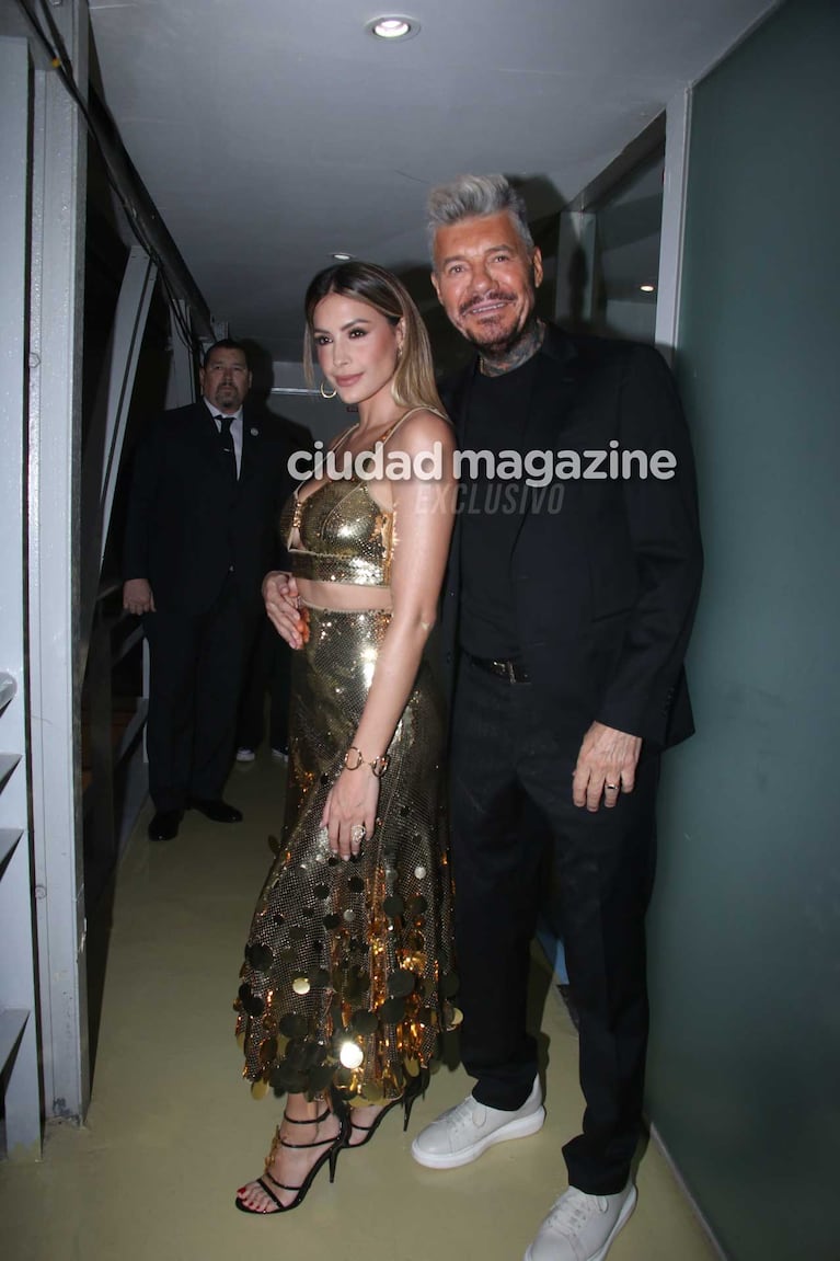 Milett Figueroa y Marcelo Tinelli (Foto: Movilpress)