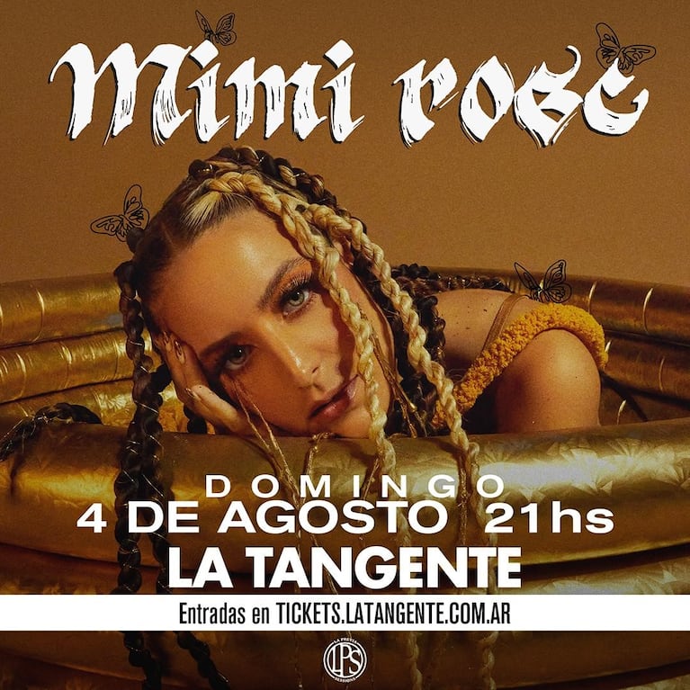 Mimi Rose se presenta el 4 de agosto en La Tangente.