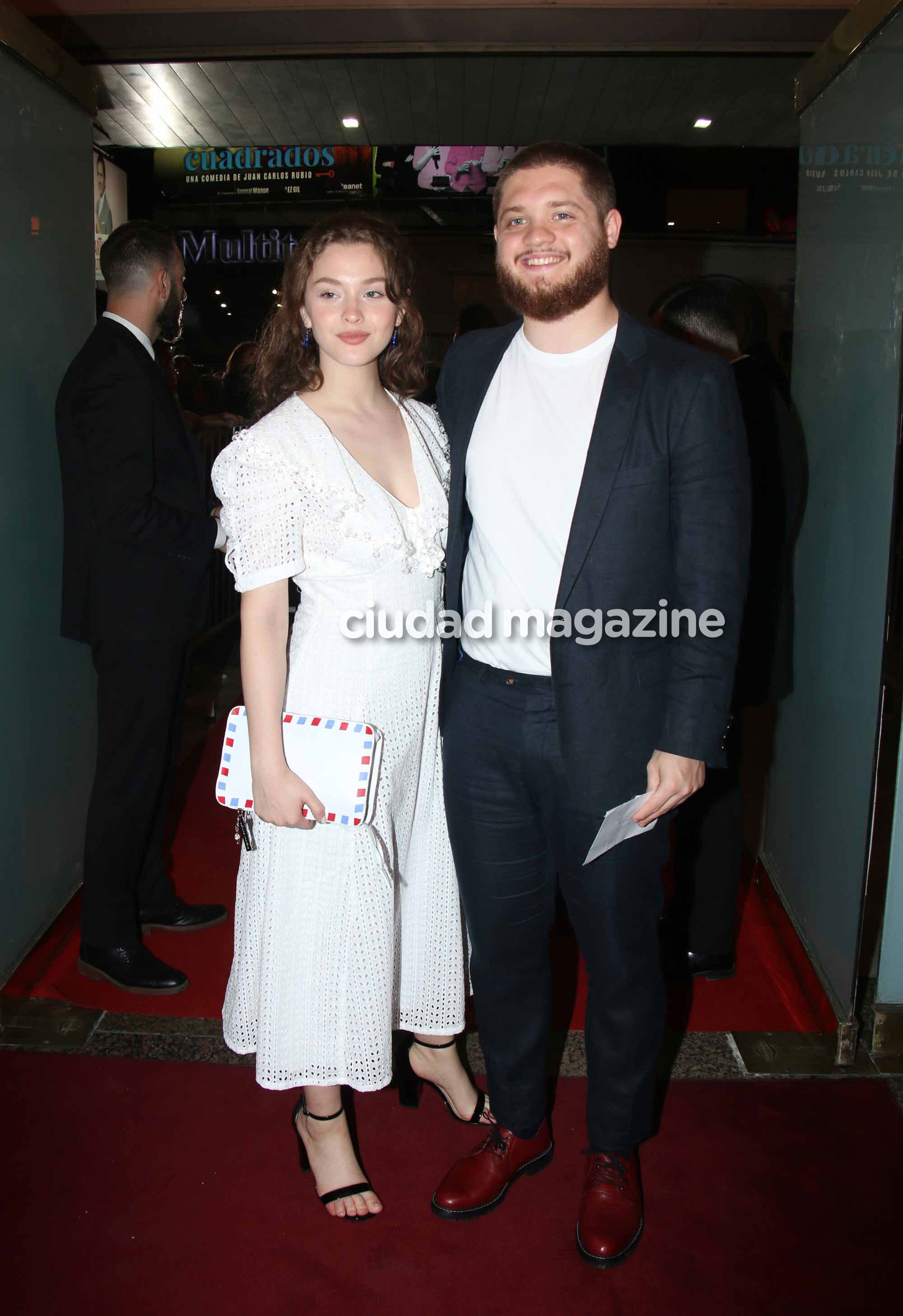 Minerva Casero y Tomás Kirzner, parejita top en los Premios ACE (Fotos: Movilpress).