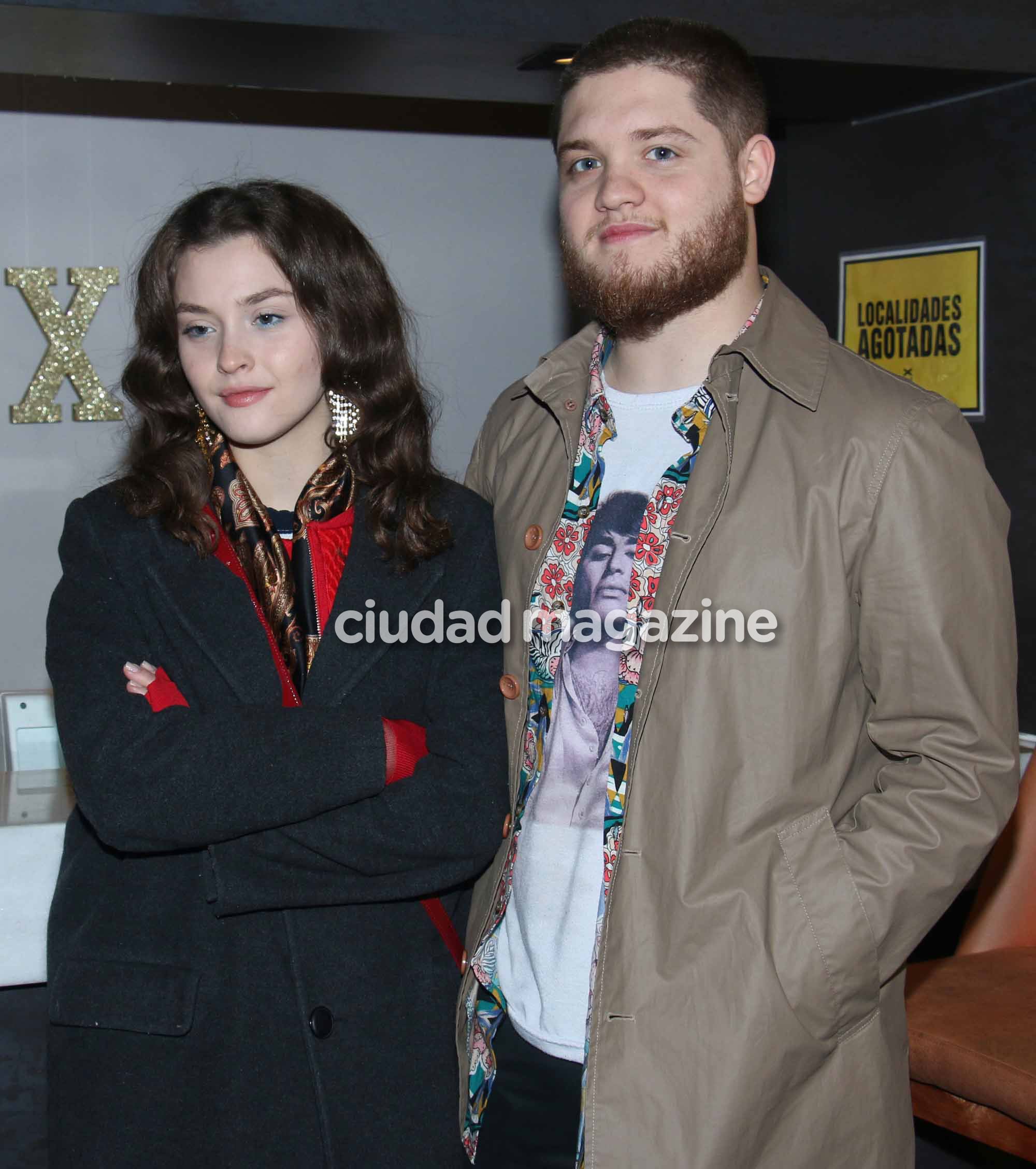 Minerva Casero y Toto Kirzner, en el cumple de Cande Vetrano (Foto: Movilpress)