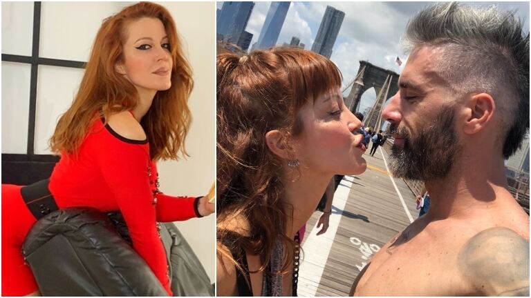 Miriam Lanozni reveló el particular acuerdo que tiene con su pareja (Fotos: Instagram)