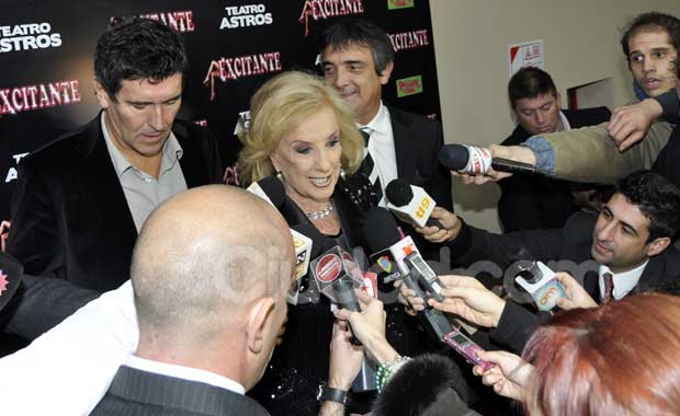 Mirtha apareció en público tras la tragedia. (Foto: Jennifer Rubio-Ciudad.com).