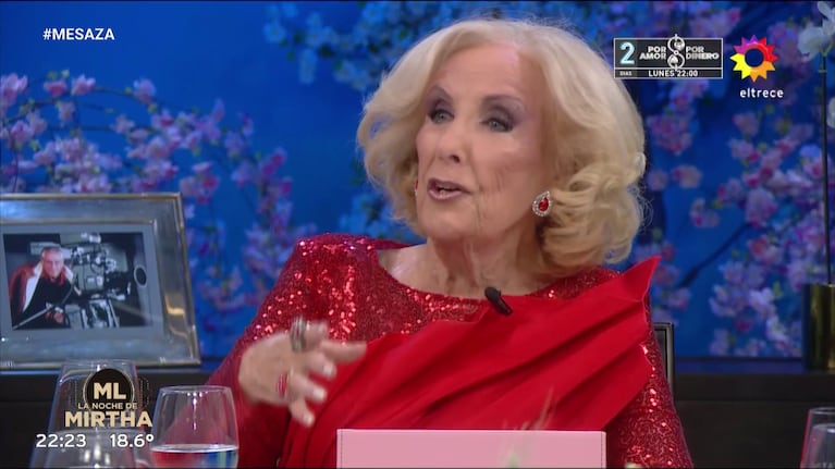 Mirtha Legrand.