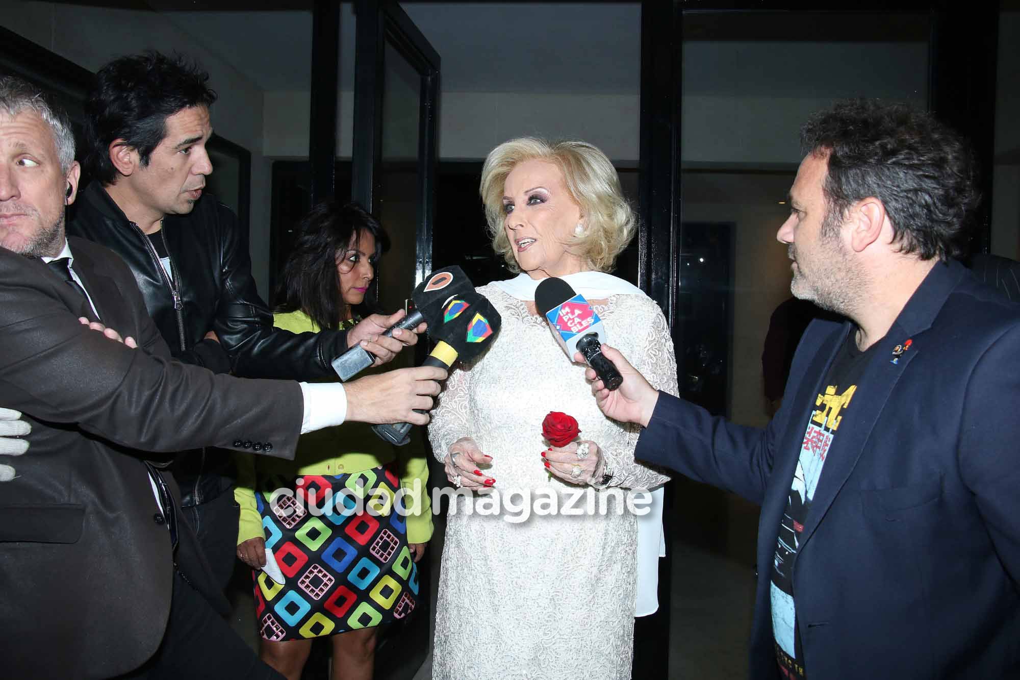 Mirtha Legrand celebró su cumpleaños con su círculo íntimo (Fotos: Movilpress).