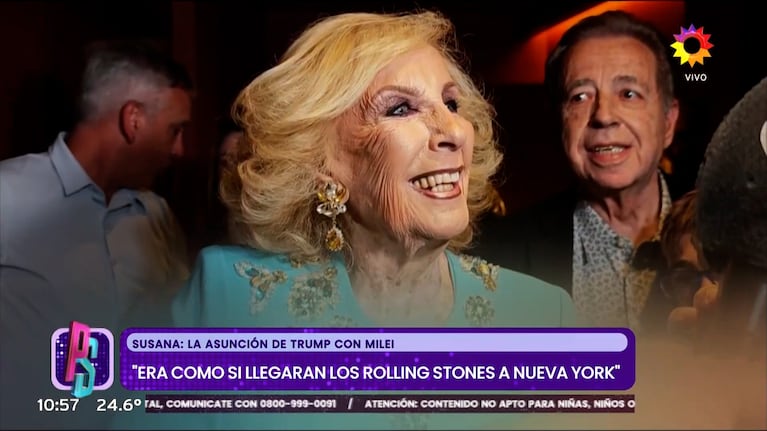 Mirtha Legrand con Puro Show.