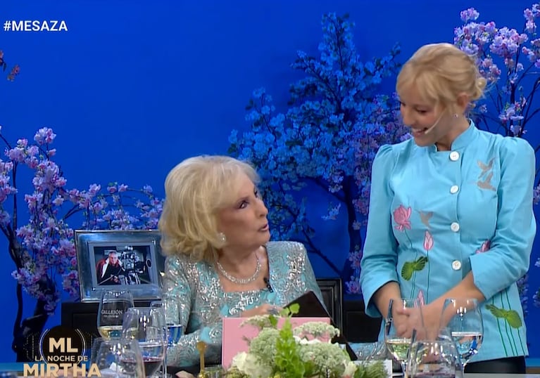 Mirtha Legrand desconcertó a Jimena Monteverde con un pedido y se tentaron todos