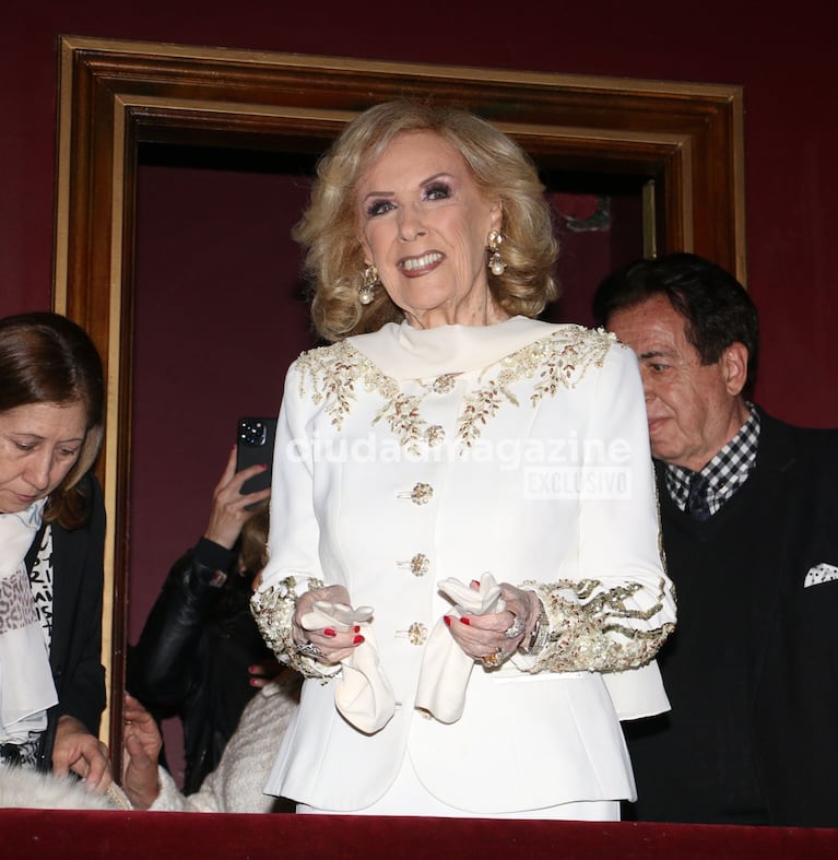 Mirtha Legrand en el teatro (Foto: Movilpress).