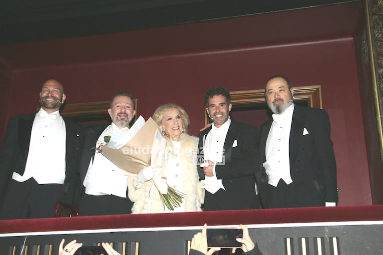 Mirtha Legrand en el teatro (Foto: Movilpress).