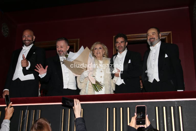 Mirtha Legrand en el teatro (Foto: Movilpress).